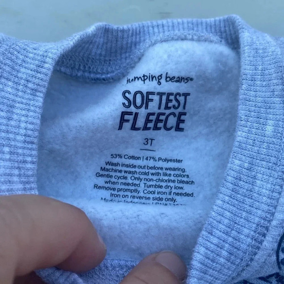 Jumping Beans pants and sweatshirt Size 3T - Picture 3 of 14